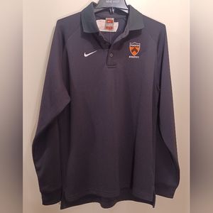 Nike Princeton Black Polo Shirt Size Large